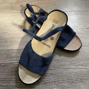 Arcopedico Knit Sandals Portuguese Blue Brand NEW Size 41 / 9.5 / 10